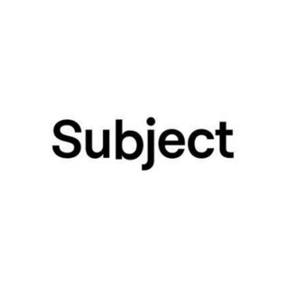 Subject